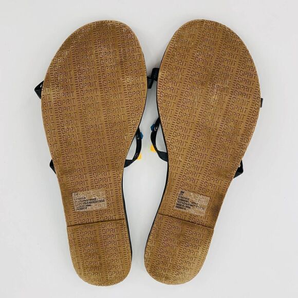 Esprit Joy Women's Slide Sandals In Black Multicolor Size 8M - Picture 10 of 10